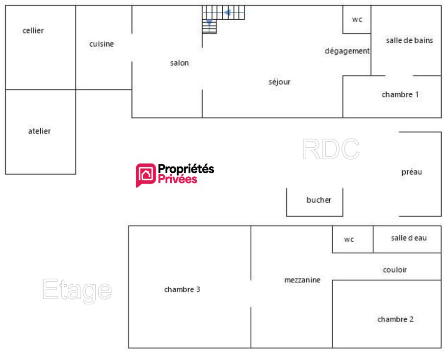 MEUSNES Longère de 155 m² - 6 pièces dont 3 chambres plus dépendances 16