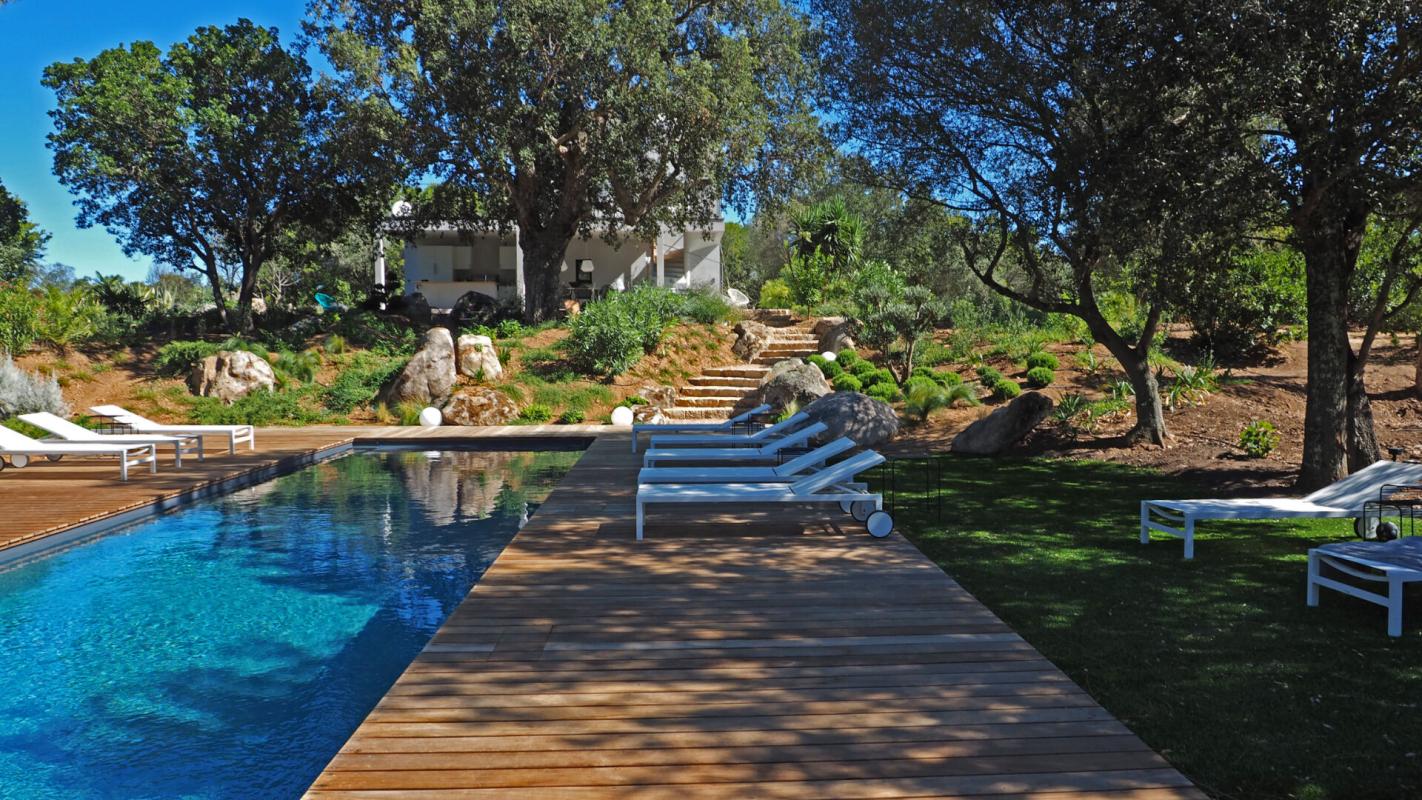 ZONZA Demeure de prestige - Villa luxueuse avec piscine vue MER - STE LUCIE DE PORTO-VECCHIO 20144 - CORSE DU SUD - FRANCE 4