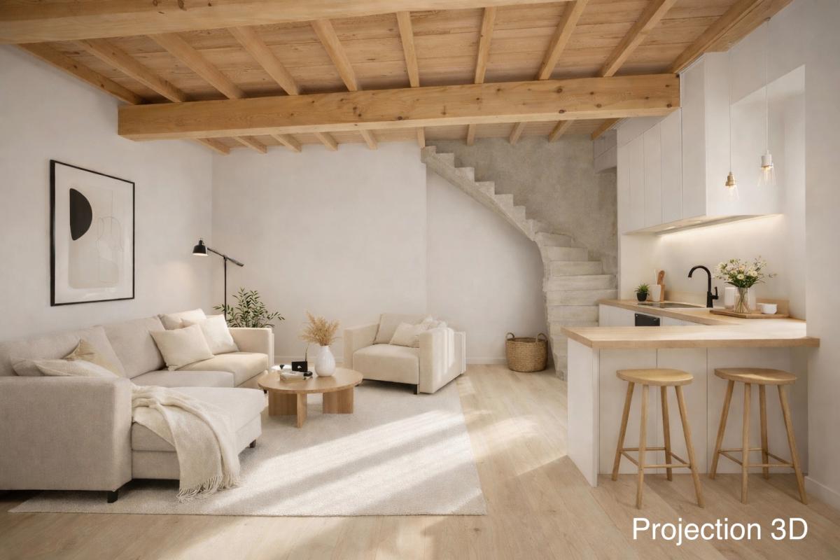 LIMOUX Grange en cours de rénovation - Plus de 100m² de potentiel - secteur Limoux 1