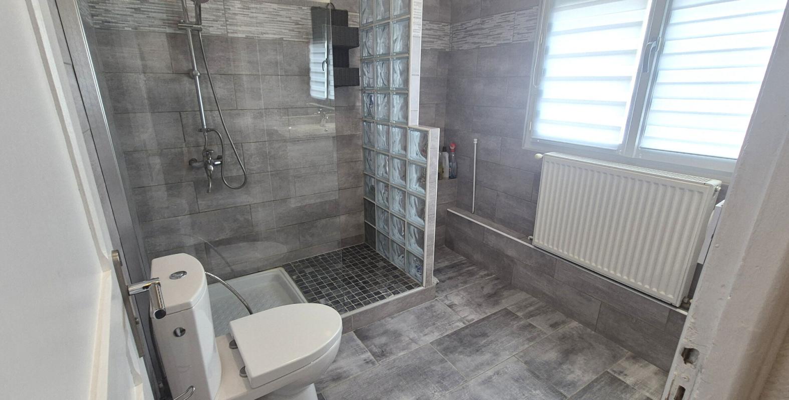 SAINT-DIZIER Belle Maison en Pierre ou de Caractère de 112 m² Rénovée avec Goût avec sa Cour fermée de 12 m², Terrasse de 56 m², Vérandas Chauffées, Garage de 32 m² avec Buanderie, Chaufferie PAC Air-Eau, Cuisine d'été et Terrain clos, arborés de 286 m² avec son Barbe 15