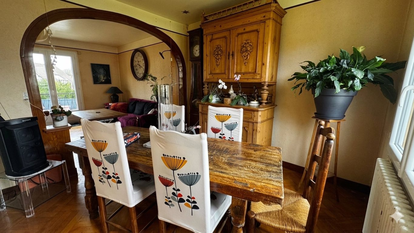 MEREVILLE Maison familiale de 125 m² ? 5 chambres ? Sous-sol total 6