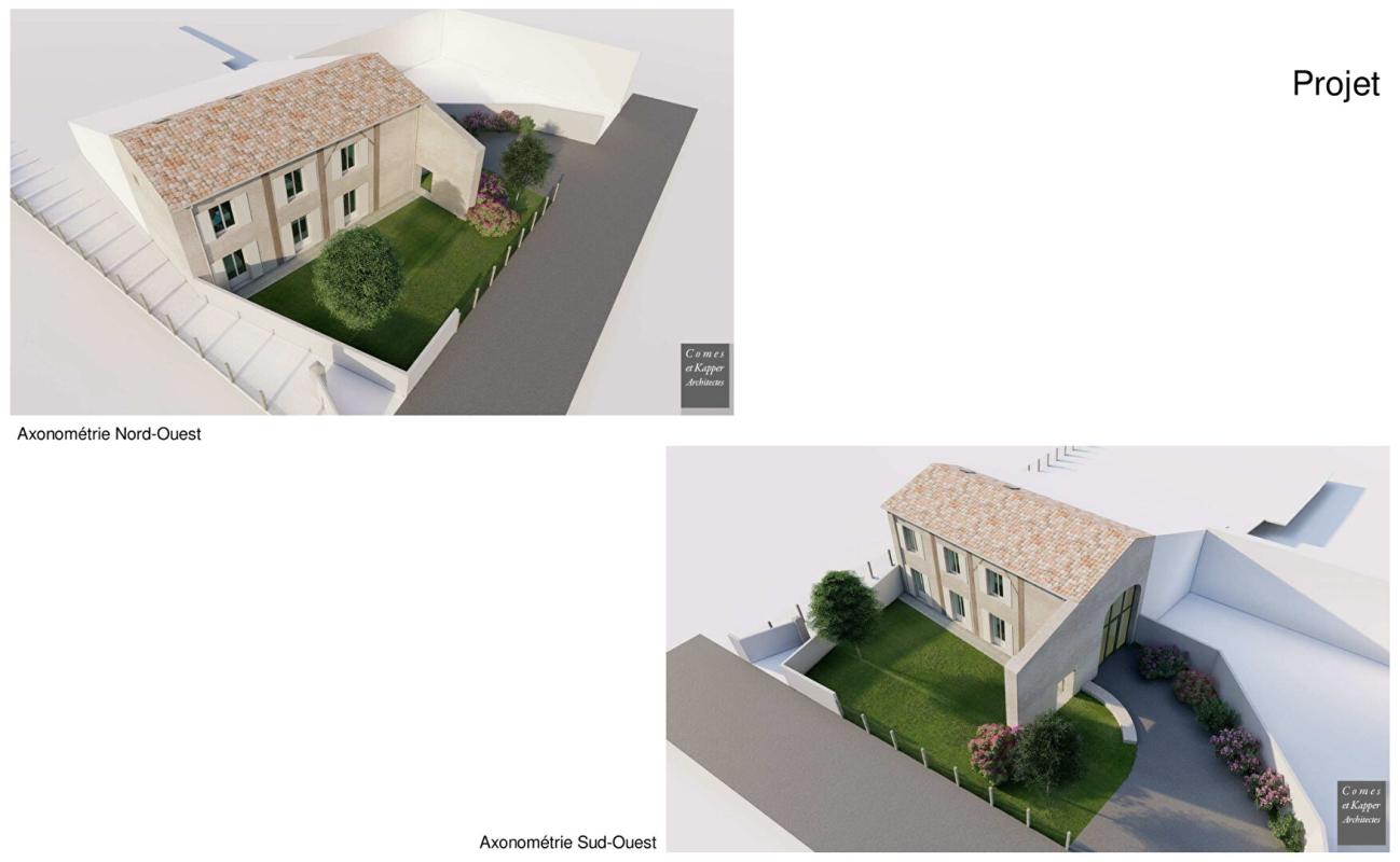 AUBIE-ET-ESPESSAS À vendre Grange à rénover avec permis accepté 101 m² - Val de Virvée 7