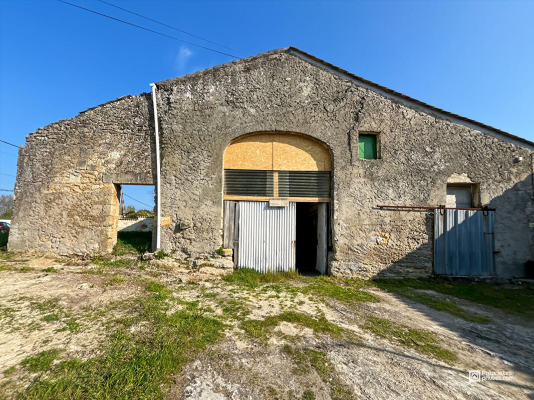 AUBIE-ET-ESPESSAS À vendre Grange à rénover avec permis accepté 101 m² - Val de Virvée 8