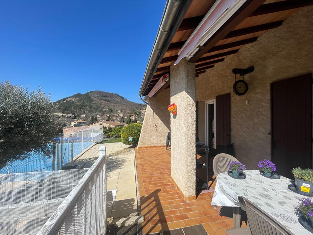 DIGNE-LES-BAINS Maison individuelle avec piscine  - Vue dominante -  Digne-les-Bains (04000) 15