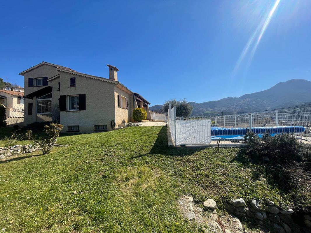 DIGNE-LES-BAINS Maison individuelle avec piscine  - Vue dominante -  Digne-les-Bains (04000) 16