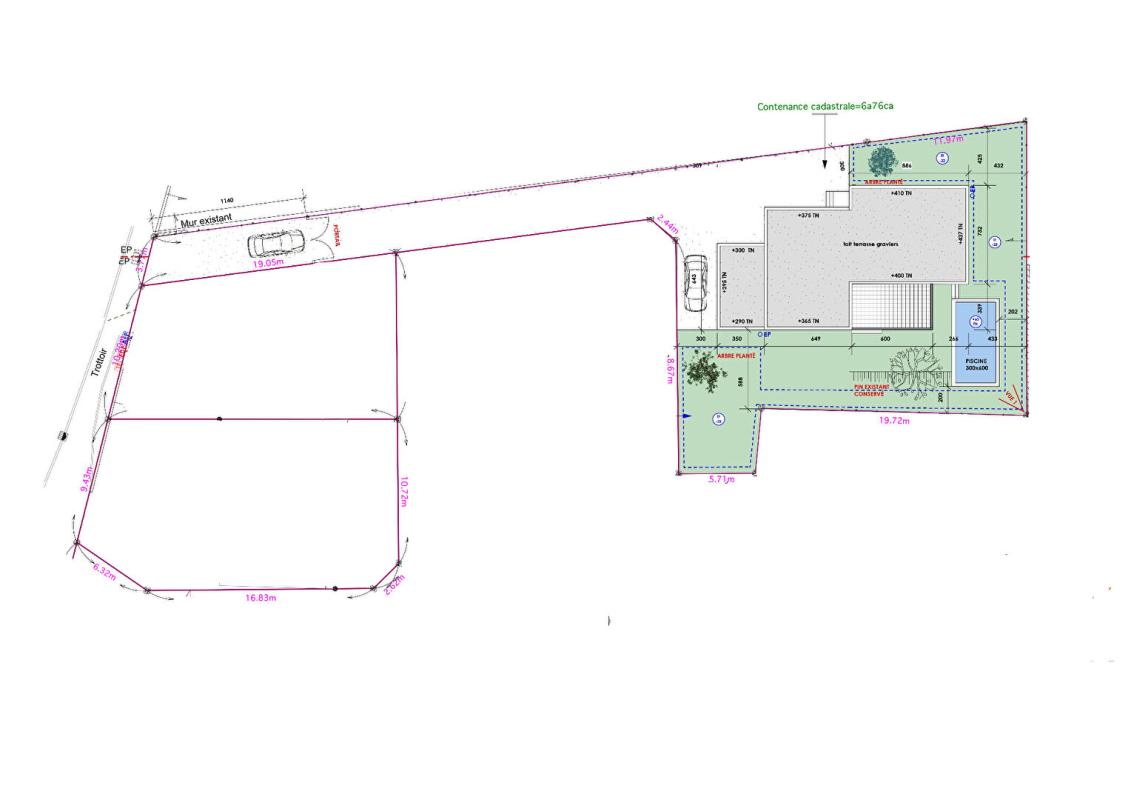 AVIGNON Maison neuve Avignon 4 pièce(s) d'environ 105m² plain pied frais de notaire réduit 1