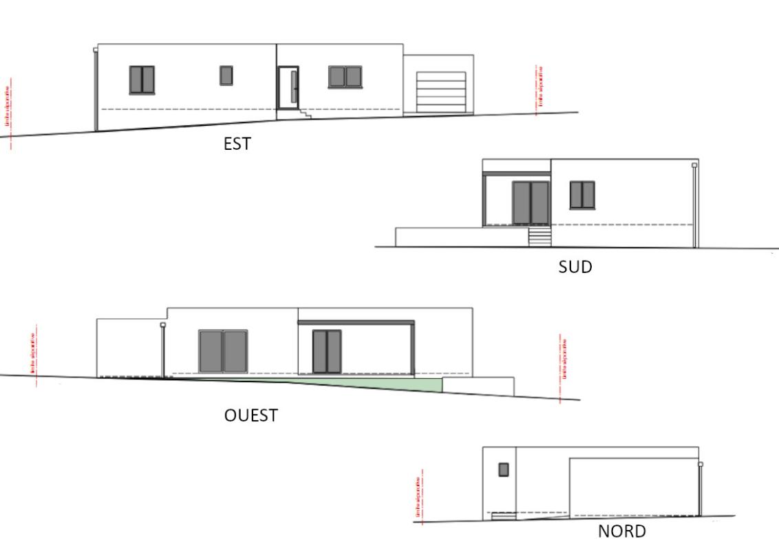 AVIGNON Maison neuve Avignon 4 pièce(s) d'environ 105m² plain pied frais de notaire réduit 4