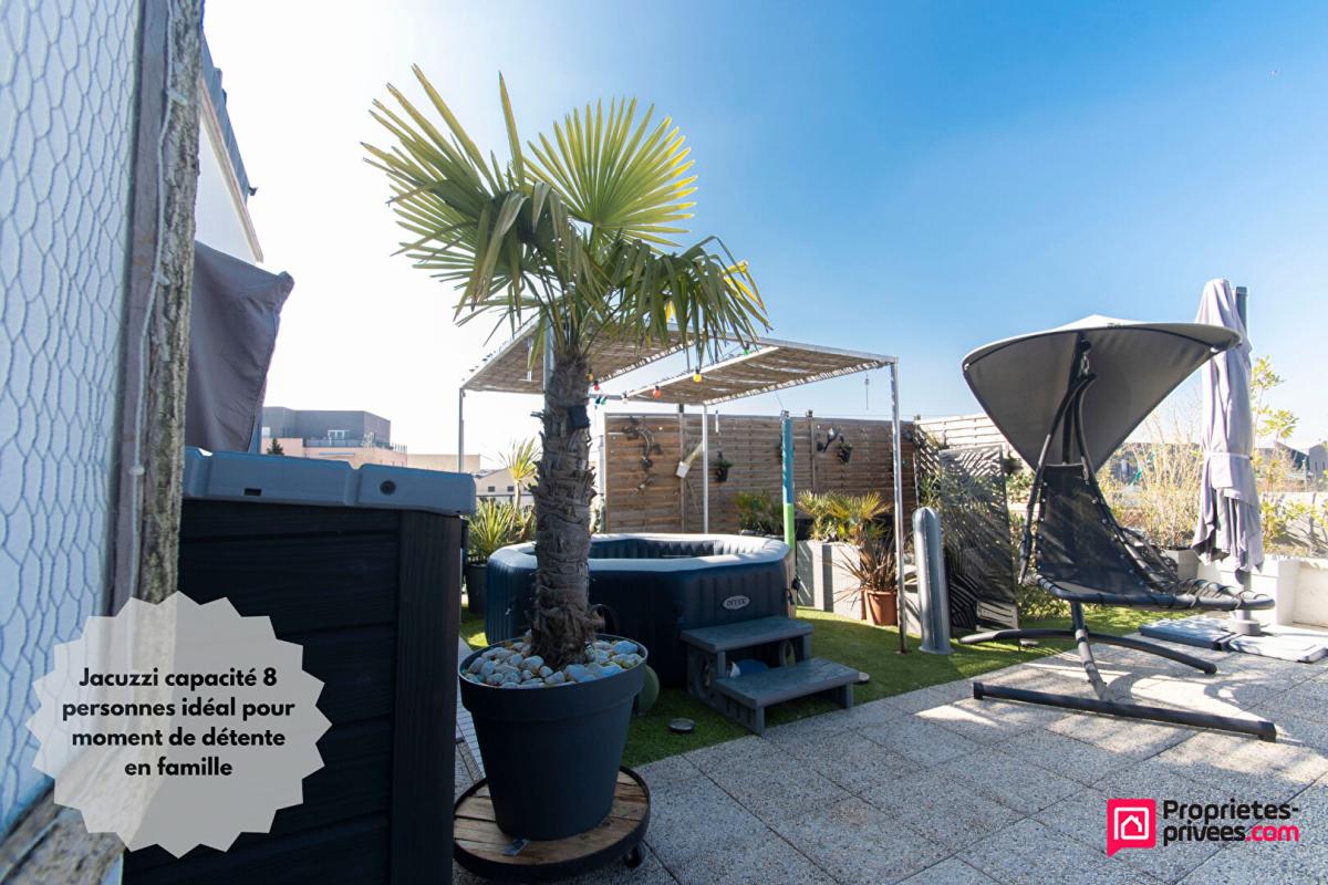 CORBEIL-ESSONNES Appartement F4 84m² avec terrasse de 76m², 2 balcons + 2 parkings 14