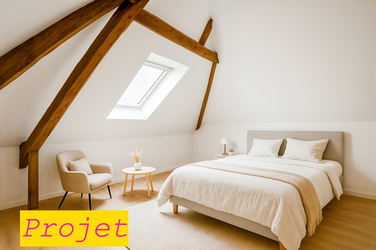 CHAMPILLET Charmante maison à fort potentiel à Champillet  Laissez parler vos envies ! 8