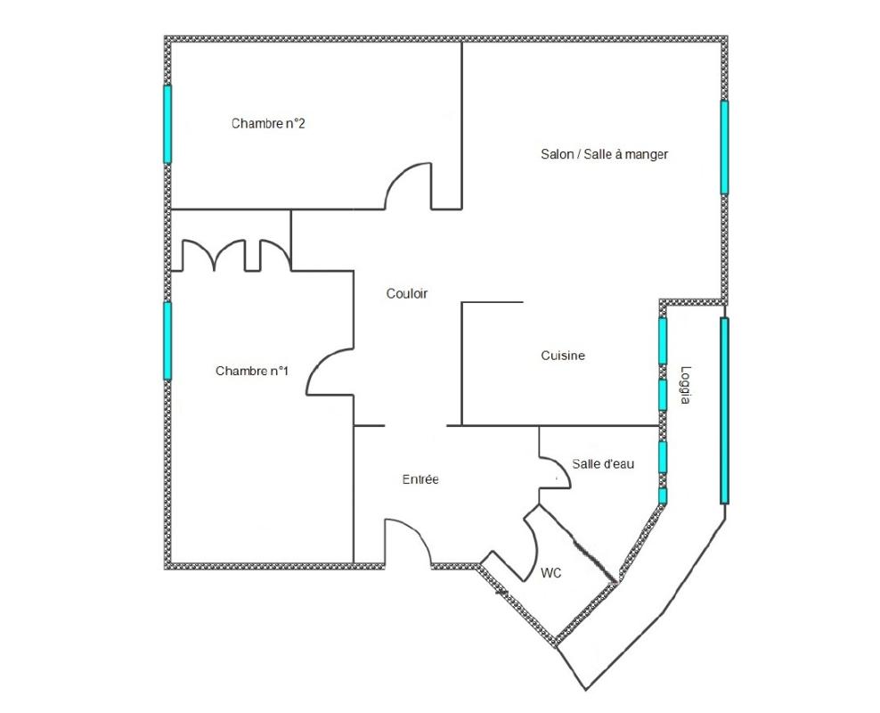 BRIGNOLES Appartement Brignoles 3 pièce(s) 49 m2 1