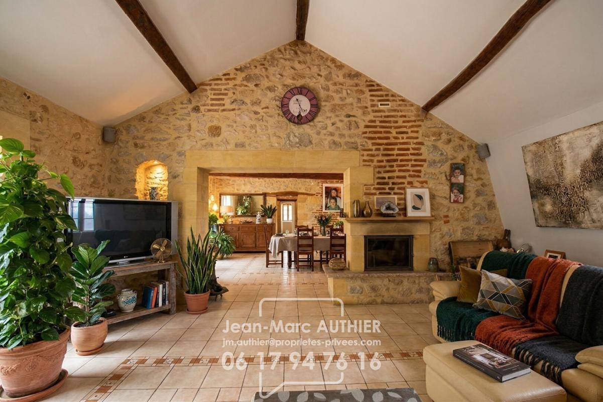 SAINT-CYPRIEN Maison  atypique de 228 m2 4 chambres jardin piscine proche commerces 7