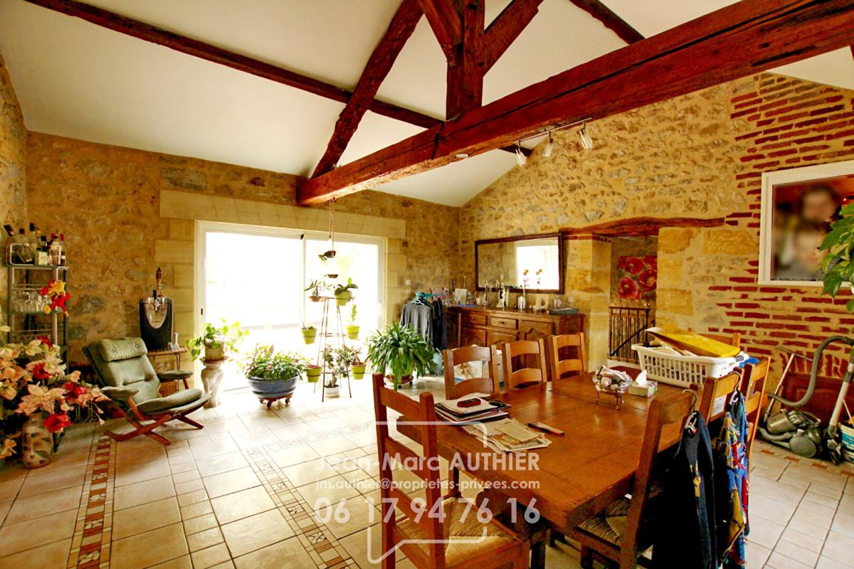 SAINT-CYPRIEN Maison  atypique de 228 m2 4 chambres jardin piscine proche commerces 9