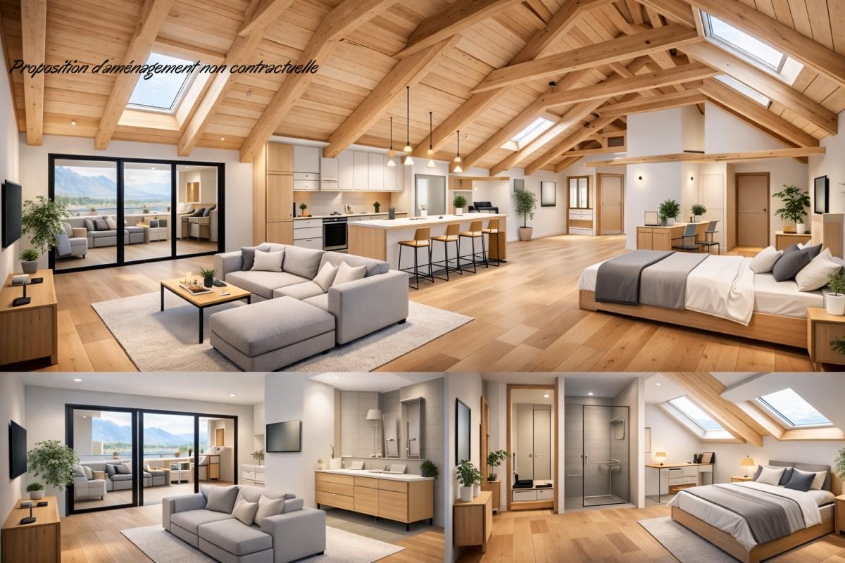 MARLENS Grange  authentique à fort potentiel 600 m2  Marlens 9