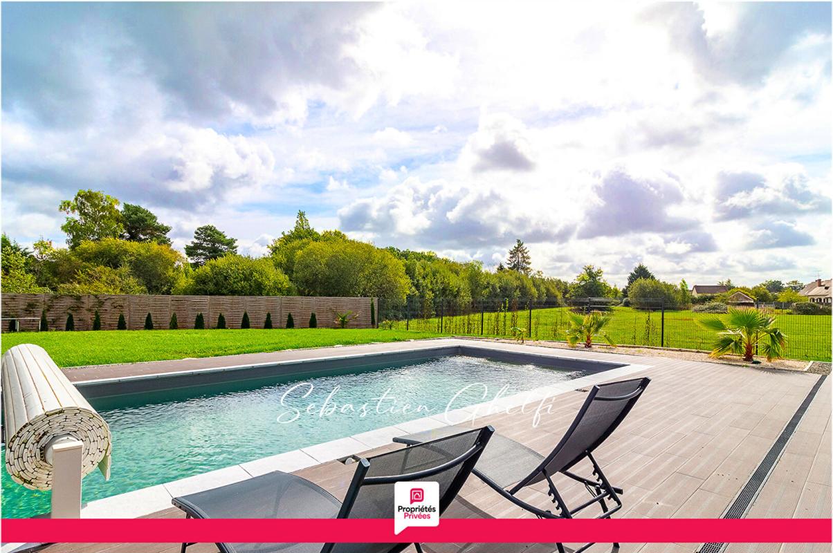 ROMORANTIN-LANTHENAY belle villa de plain-pied avec piscine- 4 chambres dont 1 suite-double garage 18