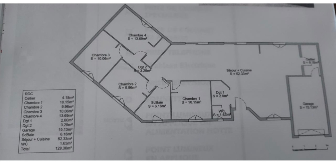 BISCARROSSE Maison Biscarrosse 114 m2 avec 4 chambres et piscine 9