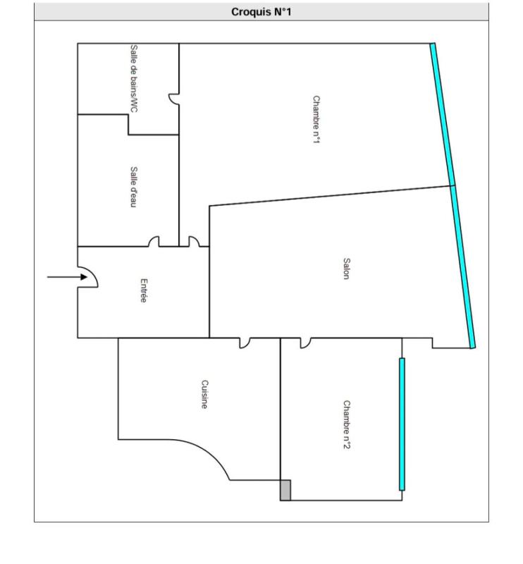 PARIS-15E-ARRONDISSEMENT Appartement Paris 3 pièce(s) 62 m2 2