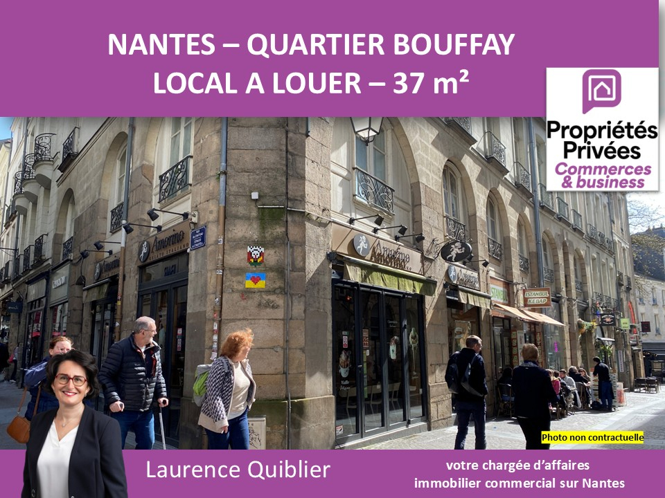 NANTES 44000 NANTES -  LOCAL A LOUER 37 M² -  QUARTIER DECRE - BOUFFAY 1