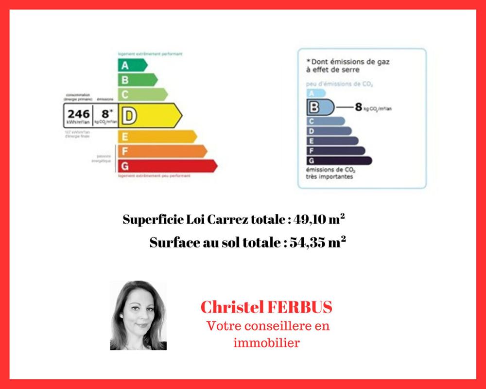 MONTFERMEIL 93370 MONTFERMEIL - Secteur Mairie -Maison 2 pièces 54,34 m² -1 Chambre -Terrasse- Stationnement 1cave - 4