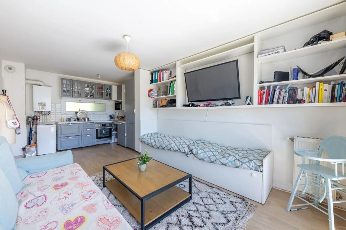 LES MUREAUX 78130 LES MUREAUX , Appartement 2 pièce(s), Balcon, stationnement, Centre, 41,28m2 2