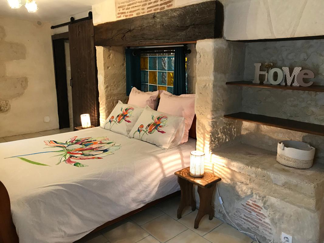 MENSIGNAC Belle longère en pierre, dont gîte, piscine, dépendances, grange. Calme, campagne 17