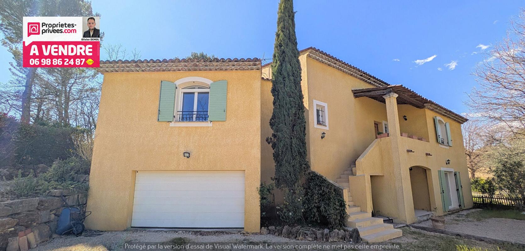 FAYENCE BELLE VILLA RECENTE de 215 m² Hab; 160 m² + 2 PIECES 50 m². CALME ET RESIDENTIEL 7