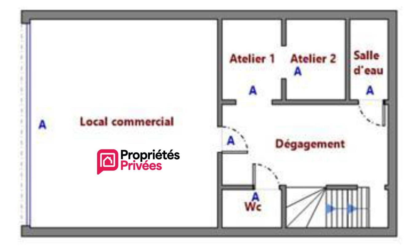 SAINT-AIGNAN Immeuble de 94 m² avec commerce et logement 3 pièces et 2 chambres 16