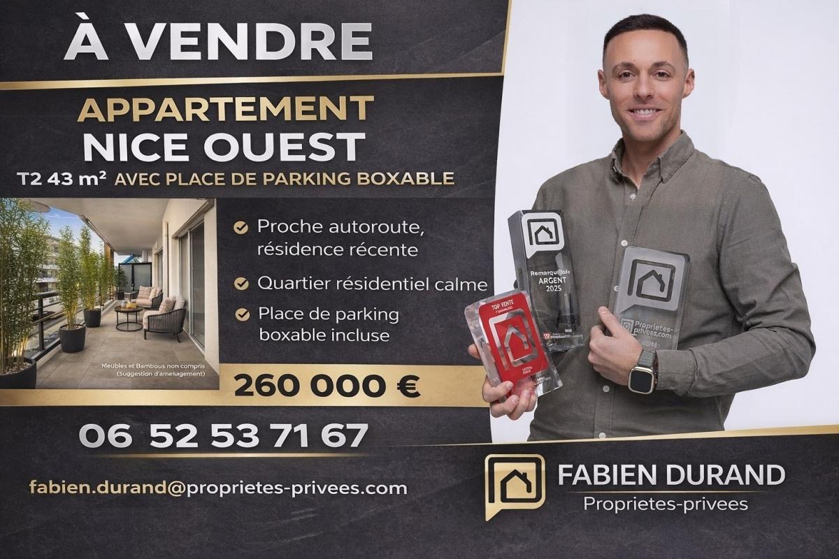 NICE Nice Ouest Appartement 2 pièces avec grande terrasse et parking 18