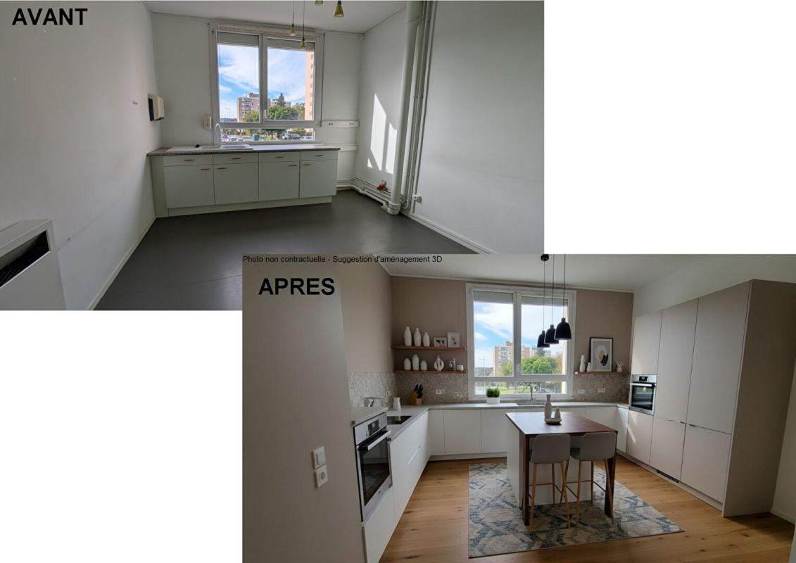 LIMOGES LIMOGES OUEST prox CHU - APT T3 Limoges prox CHU - 74 m² AVEC CAVE ET PARKING 14