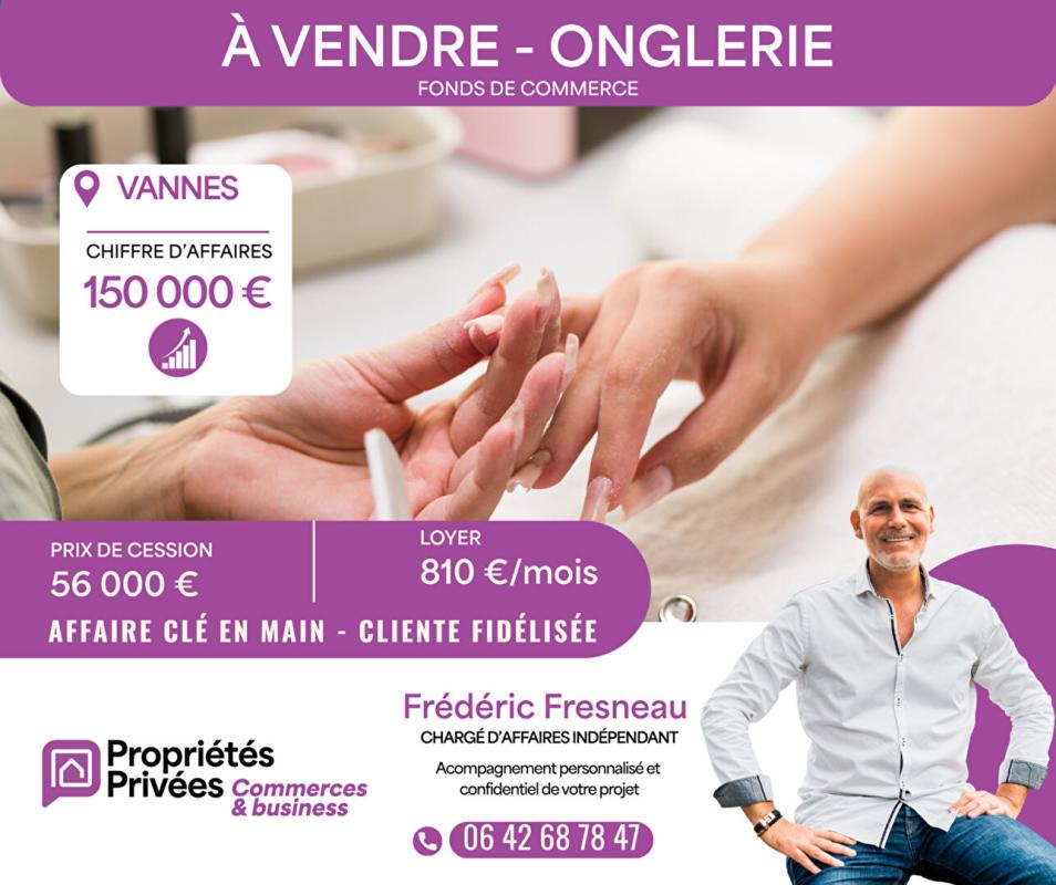 VANNES 56000 VANNES - SALON ESTHETIQUE  35 m2 1