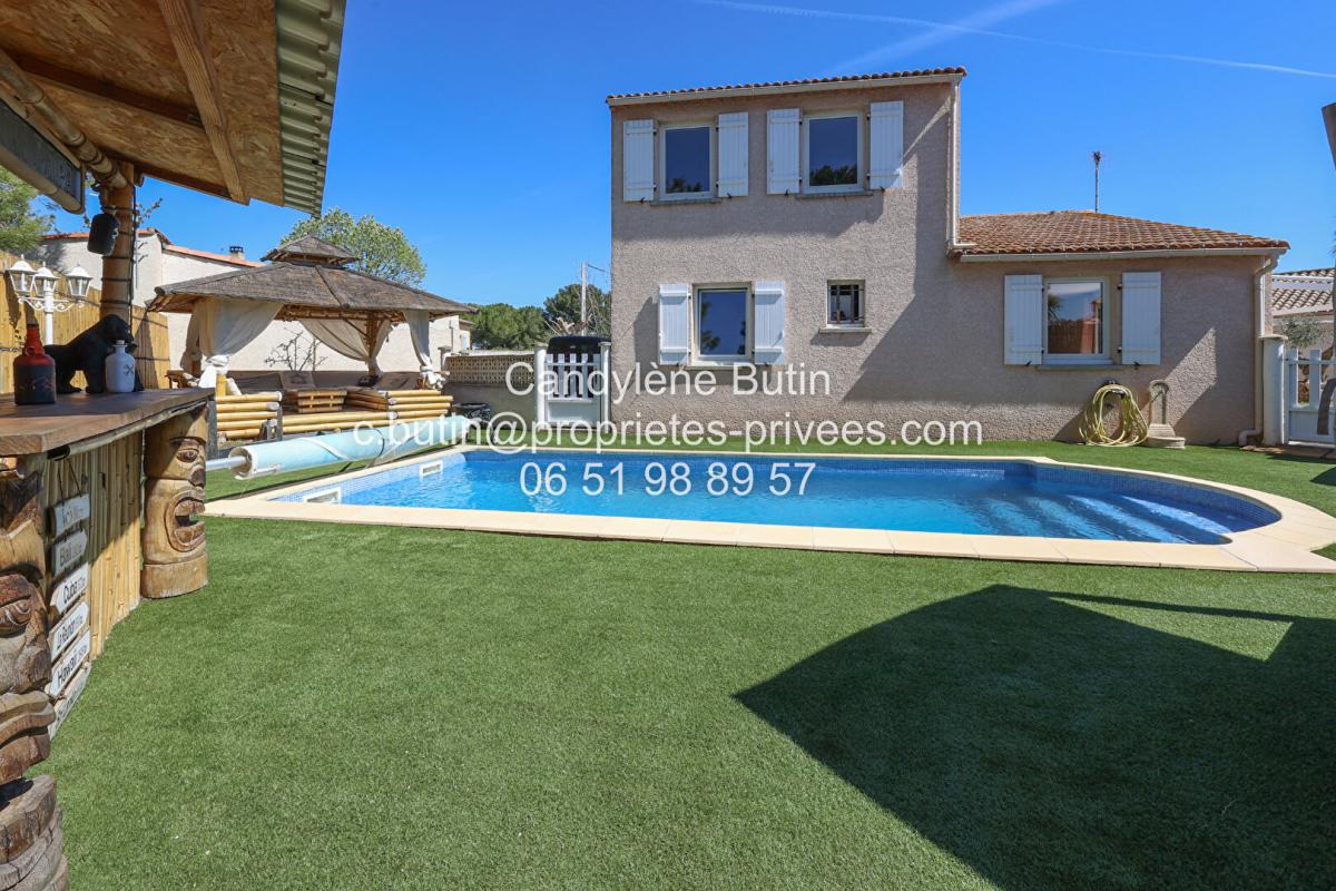 MAUREILHAN Villa T5 avec piscine et espace détente ,120 m² habitables 2
