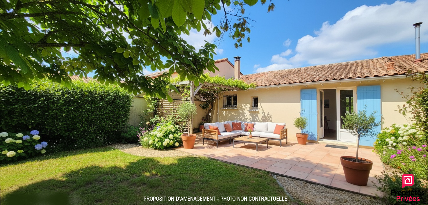 SAINT-MEDARD-EN-JALLES Saint Medard En Jalles - Maison de plain-pied 3 pièces avec jardin 2