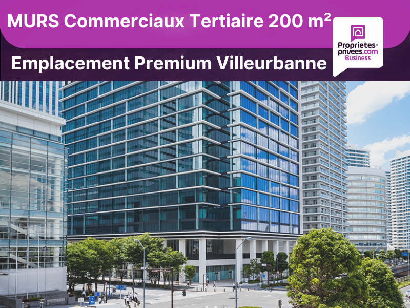 VILLEURBANNE VILLEURBANNE - Murs Commerciaux / Tertiaire - 200 m² 3