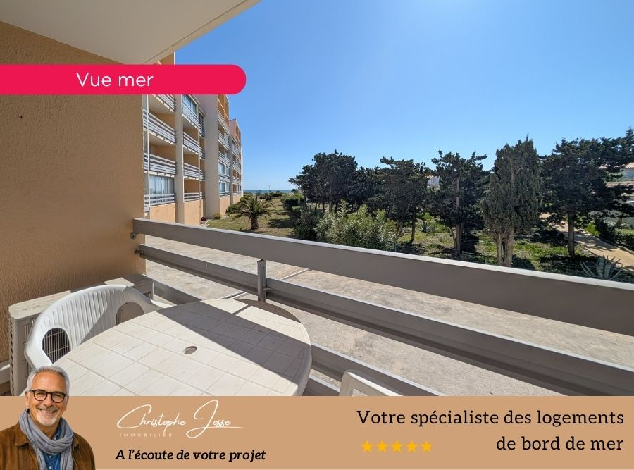 PORT LEUCATE T2 avec terrasse et parking vue mer 9