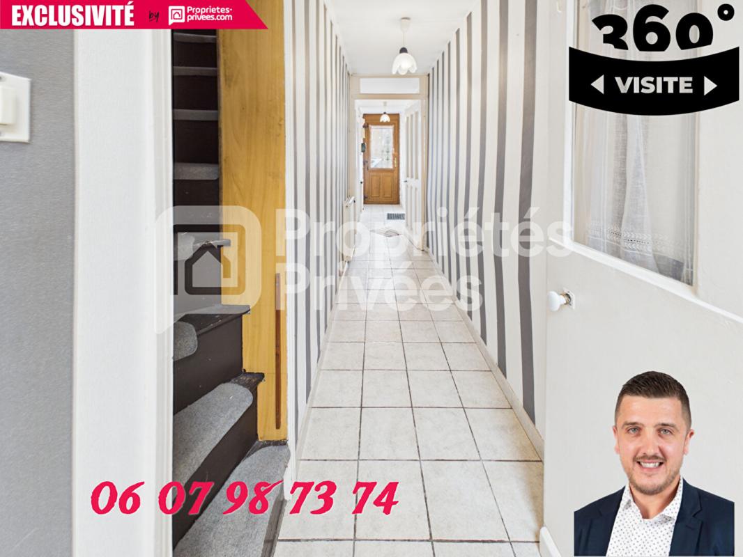 HIRSON Maison de ville101 m² Jardin Secteur calme 14