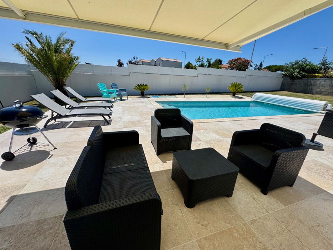 VAUX-SUR-MER Maison Vaux Sur Mer plain pied 100 m2 avec piscine 2