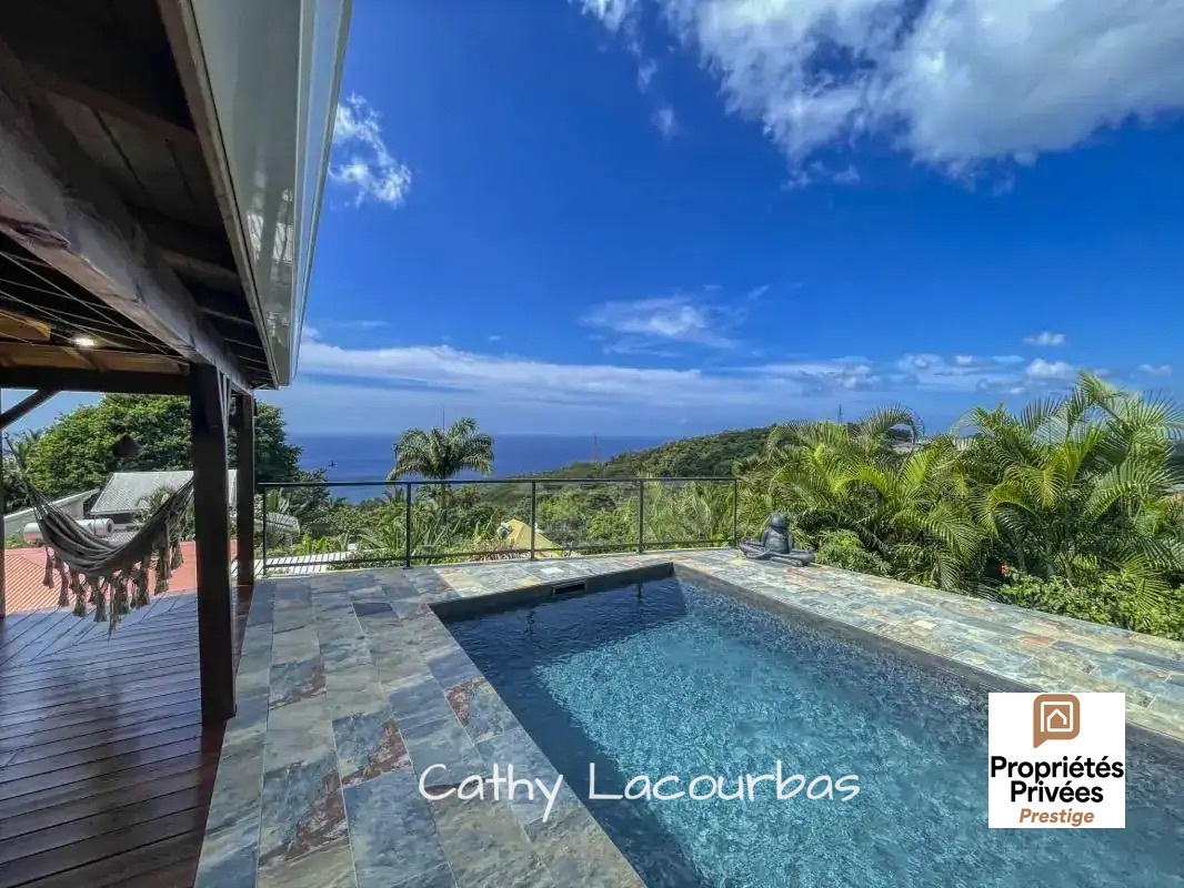 POINTE-NOIRE 2 Villas vue exceptionnelle mer et piscines - Pointe Noire,Guadeloupe 1