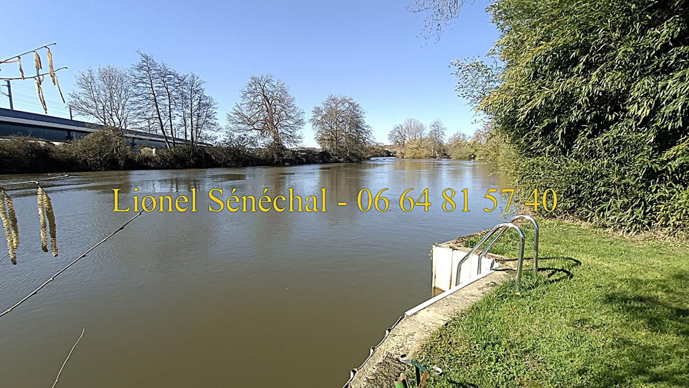 NEUVILLE-SUR-SARTHE Terrain de loisirs de plus de 500 m2 + un chalet de loisirs en dur de 24 m2  avec un accès direct à la rivière 8