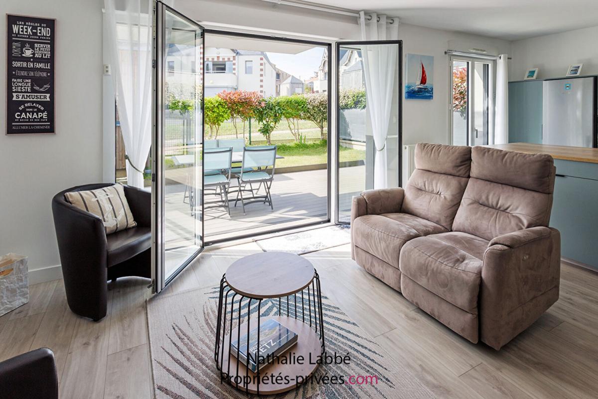PORNIC Appartement Pornic Mer 3 pièce(s) 64.03 m2 avec garage + place de parking dans résidence avec Vue Mer 2