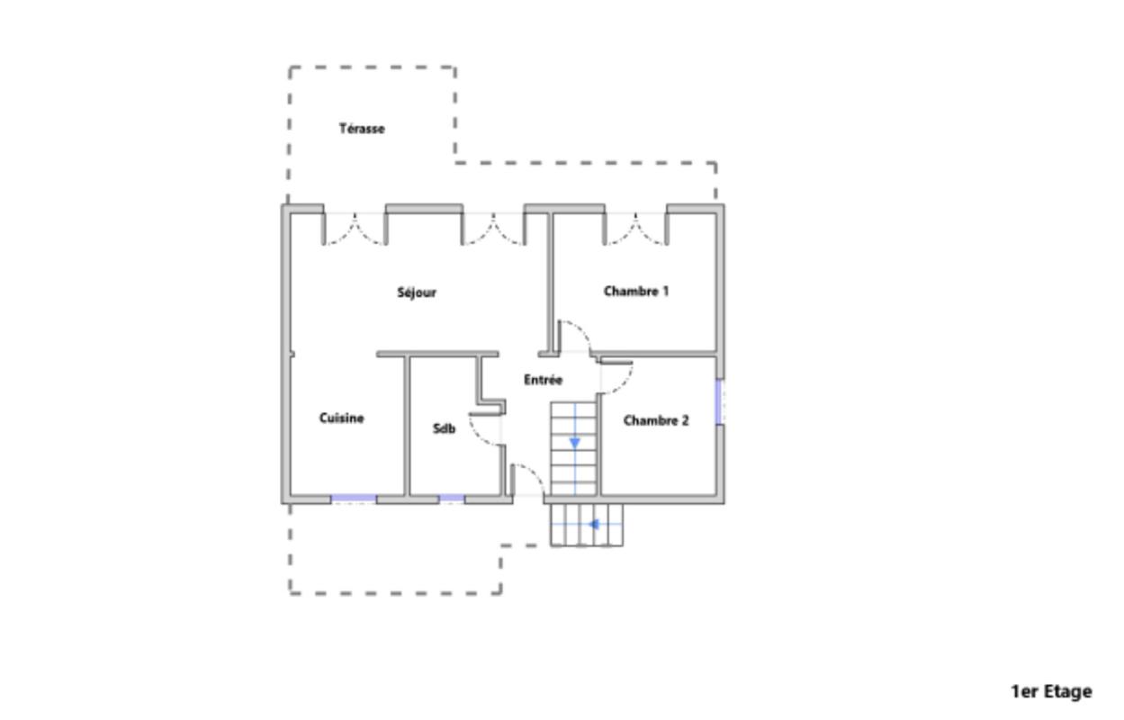 SOURSAC Maison individuelle avec beau terrain plat à Soursac 13