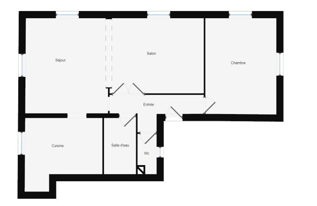 UGINE Appartement Ugine 2 pièces 58 m2 6