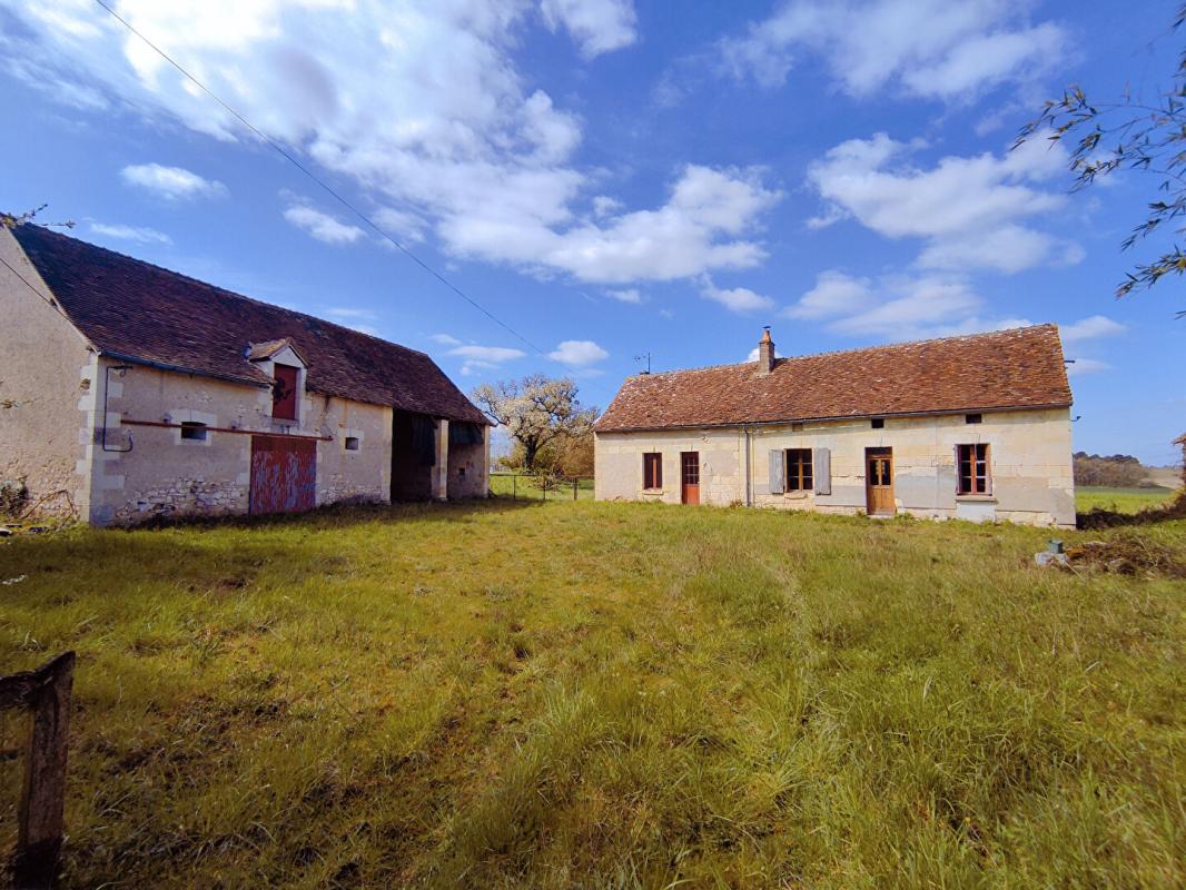 CHAUMUSSAY Longère Chaumussay 5 pièce(s) 109 m2 sur 2 Ha 1