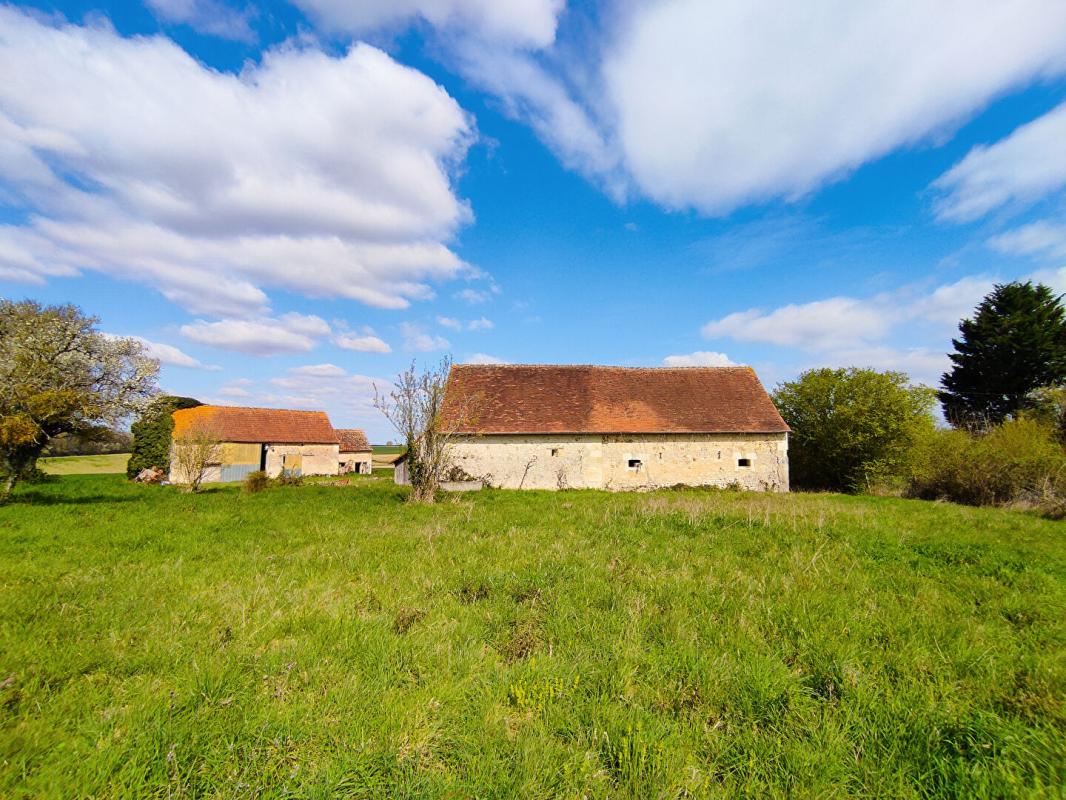 CHAUMUSSAY Longère Chaumussay 5 pièce(s) 109 m2 sur 2 Ha 15