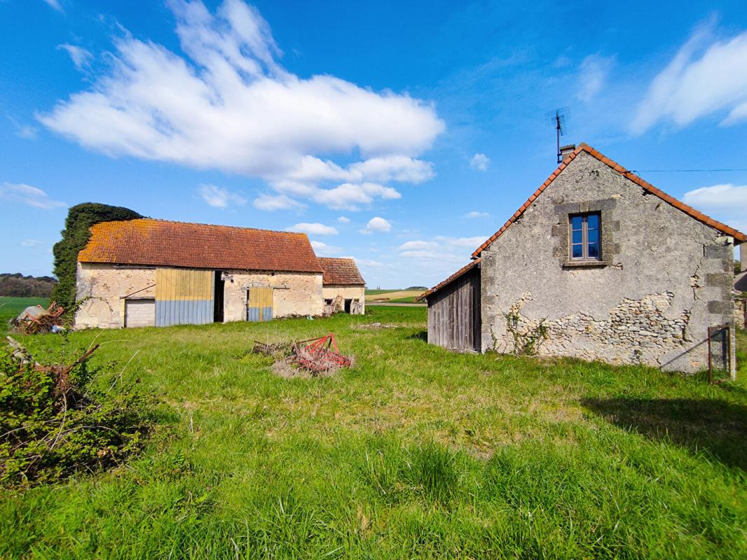 CHAUMUSSAY Longère Chaumussay 5 pièce(s) 109 m2 sur 2 Ha 16