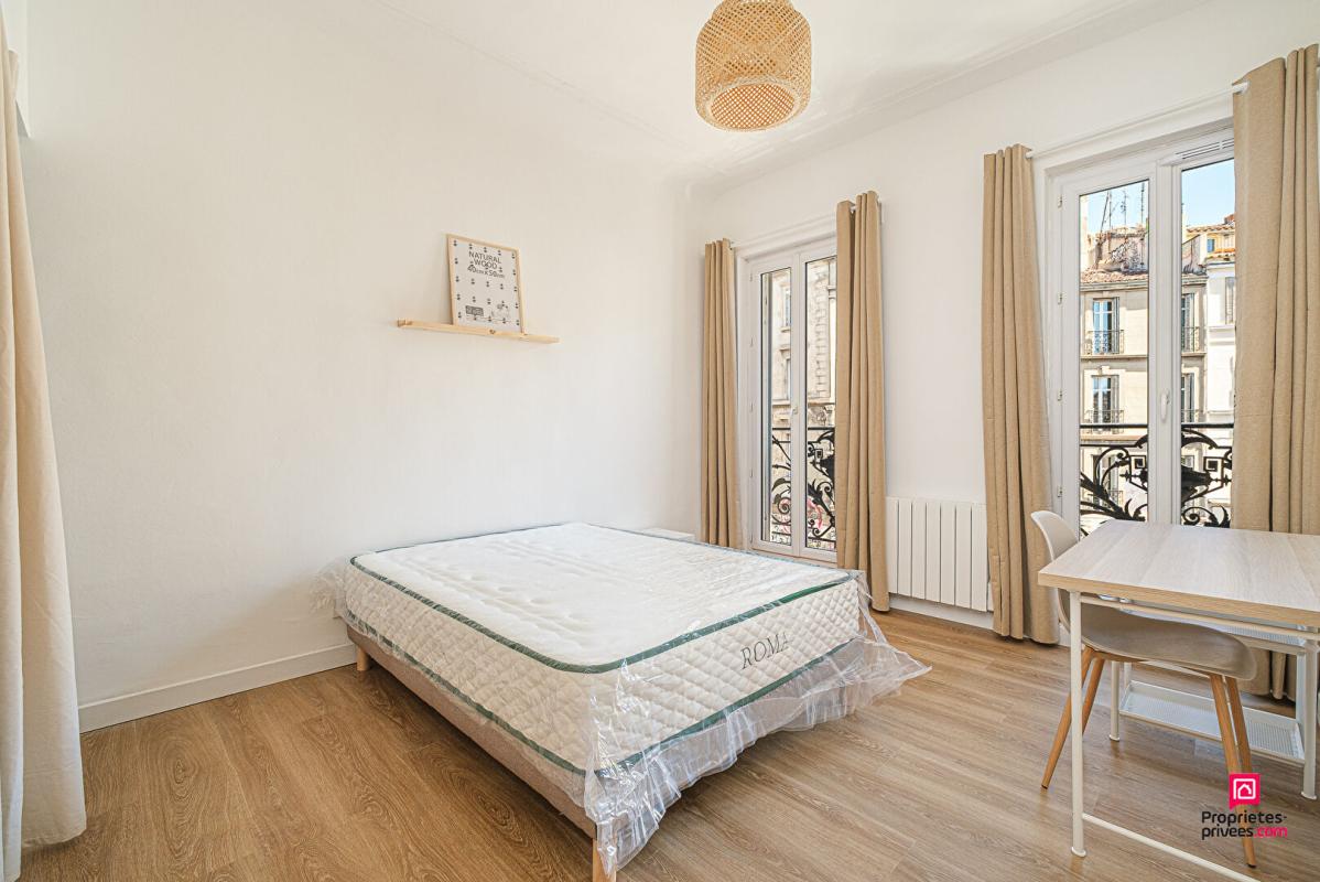 MARSEILLE-6E-ARRONDISSEMENT COLOCATION DE 4  CHAMBRES Cours  Lieutaud 13006 13