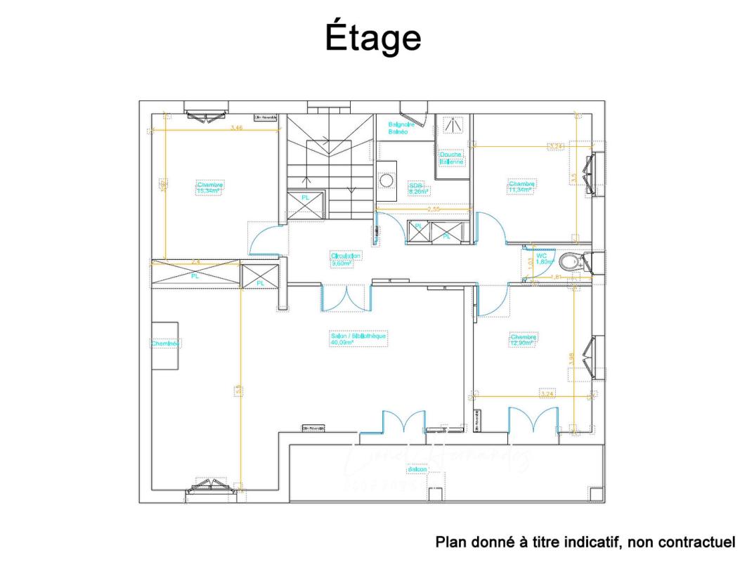 ALES Alès centre : Maison individuelle de 197m² avec 5 chambres et piscine 15