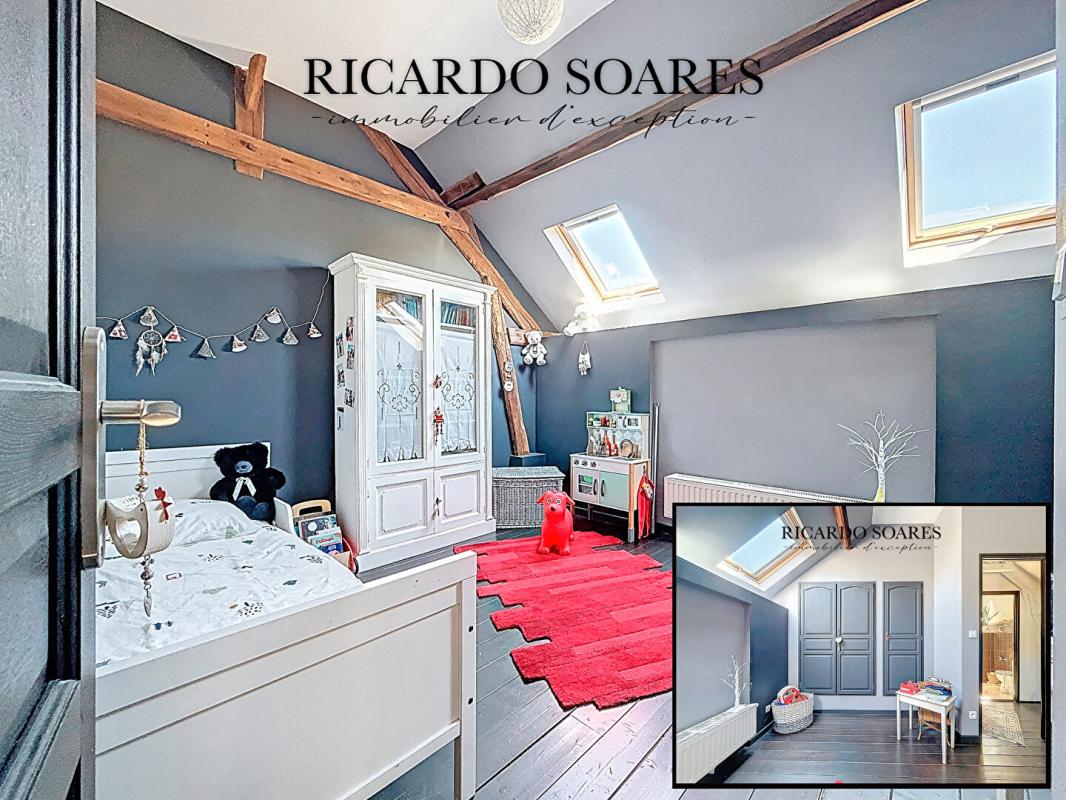 BETHISY-SAINT-PIERRE 60320 BÉTHISY-SAINT-PIERRE / MAGNIFIQUE LONGÈRE RÉVONÉE 199m2 / 5 CHAMBRES / 1 SUITE PARENTALE / TERRASSE ET JARDIN 14