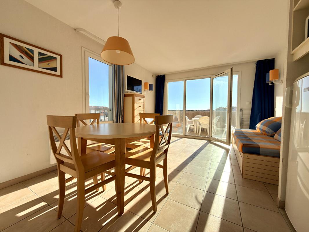 LE BARCARES Appartement  CAP COUDALERE-LE BARCARES 2 pièce(s) de 33m² avec une terrasse de 7m² 4