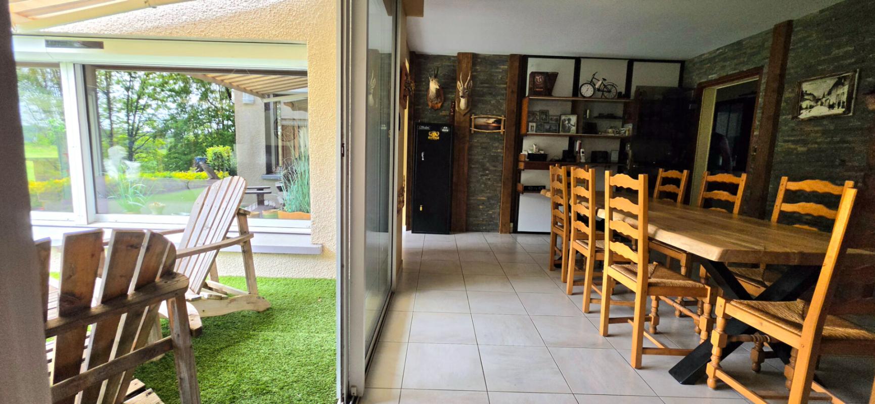 RIBERAC Maison avec sous sol parc et piscine 5