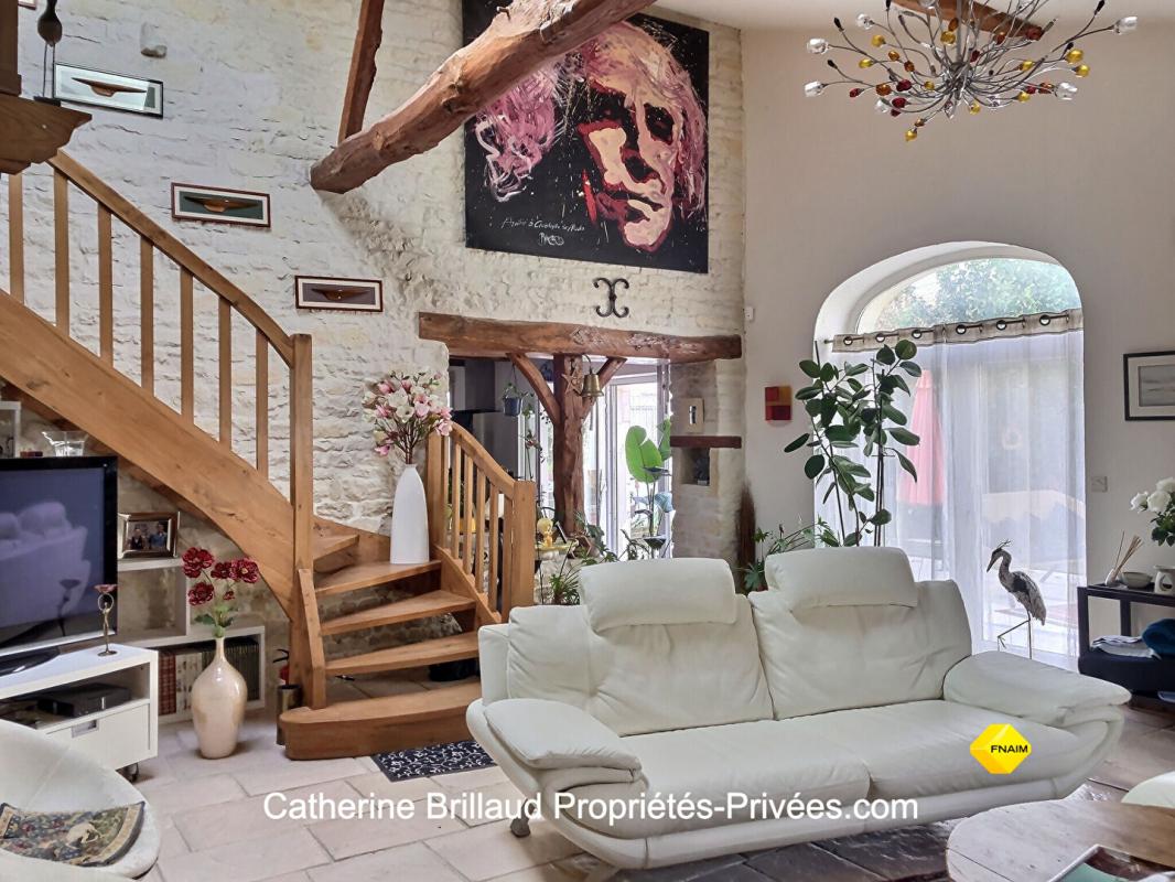 SAINT-MEDARD-D'AUNIS Maison Charentaise  de charme à Saint-Médard-d'Aunis  17220 14