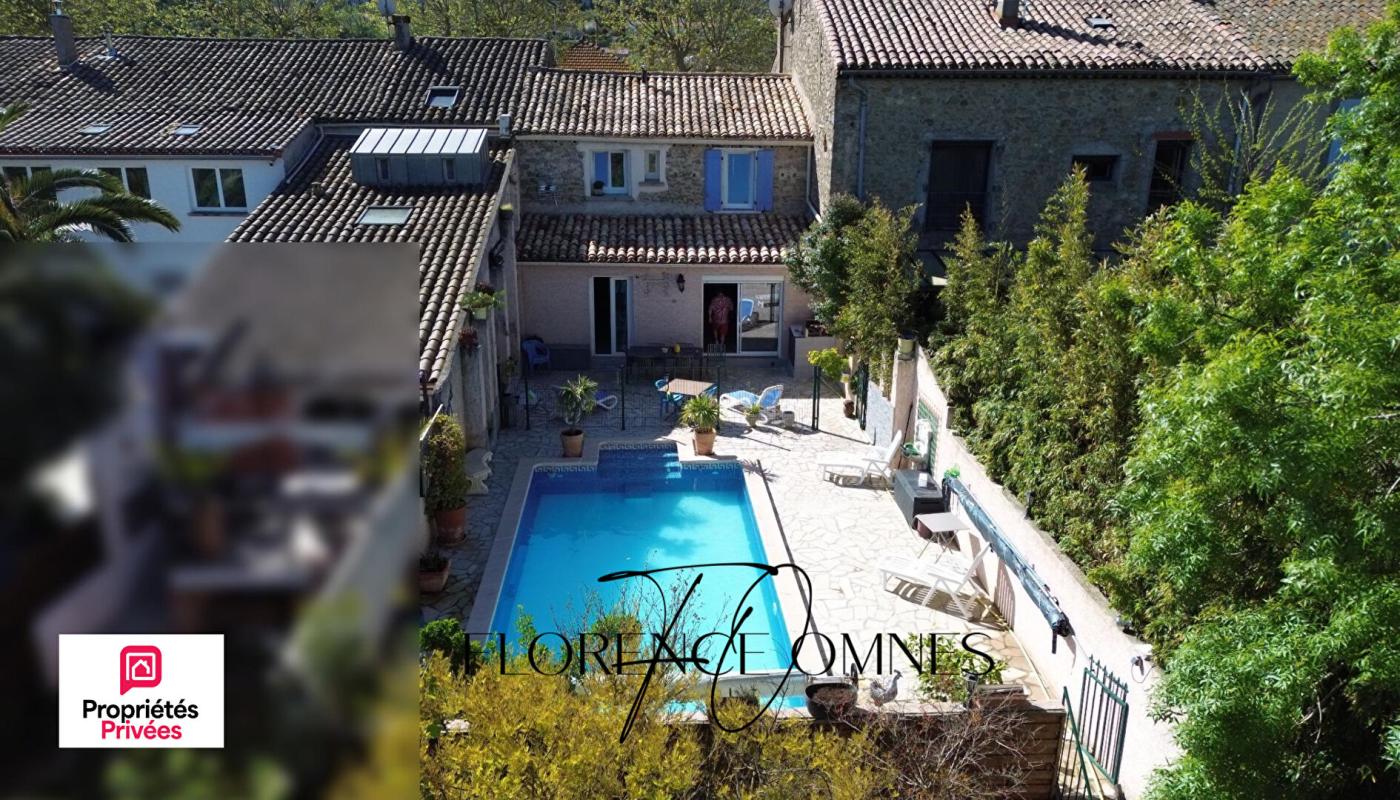 BARBAIRA Maison de village traversante avec jardin, piscine et garage ? 3 chambres -117 m2  Barbaira 1